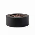 32 In. W X 13.5 In. H Iron Propane Gas Burning round Outdoor Patio Fire Pit in Dark Grey